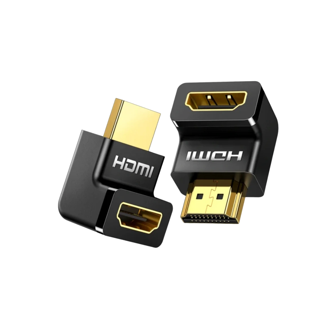 Ugreen 20109 HDMI 90 Degree Down Female to Female Adapter