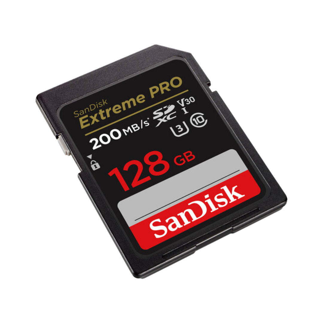 SanDisk 128GB Extreme PRO SDXC UHS-I 200MB Memory Card