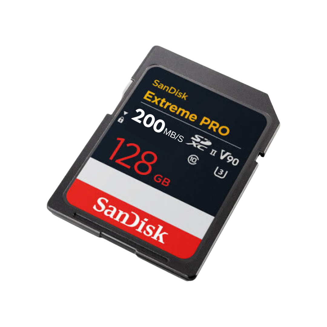 SanDisk 128GB Extreme PRO SDXC UHS-I 200MB Memory Card