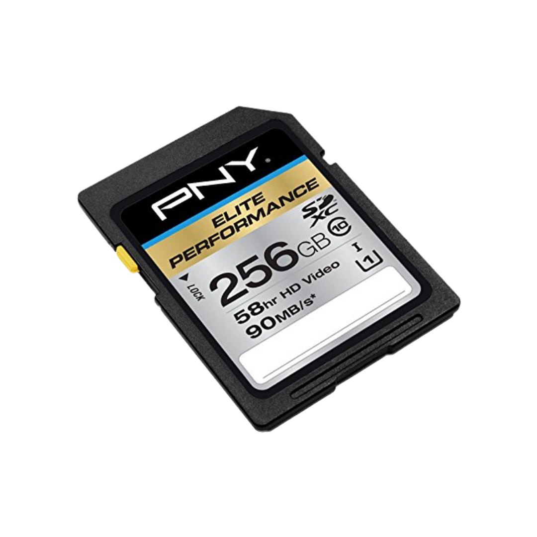 PNY Elite Performance SDHC Flash Card 256GB
