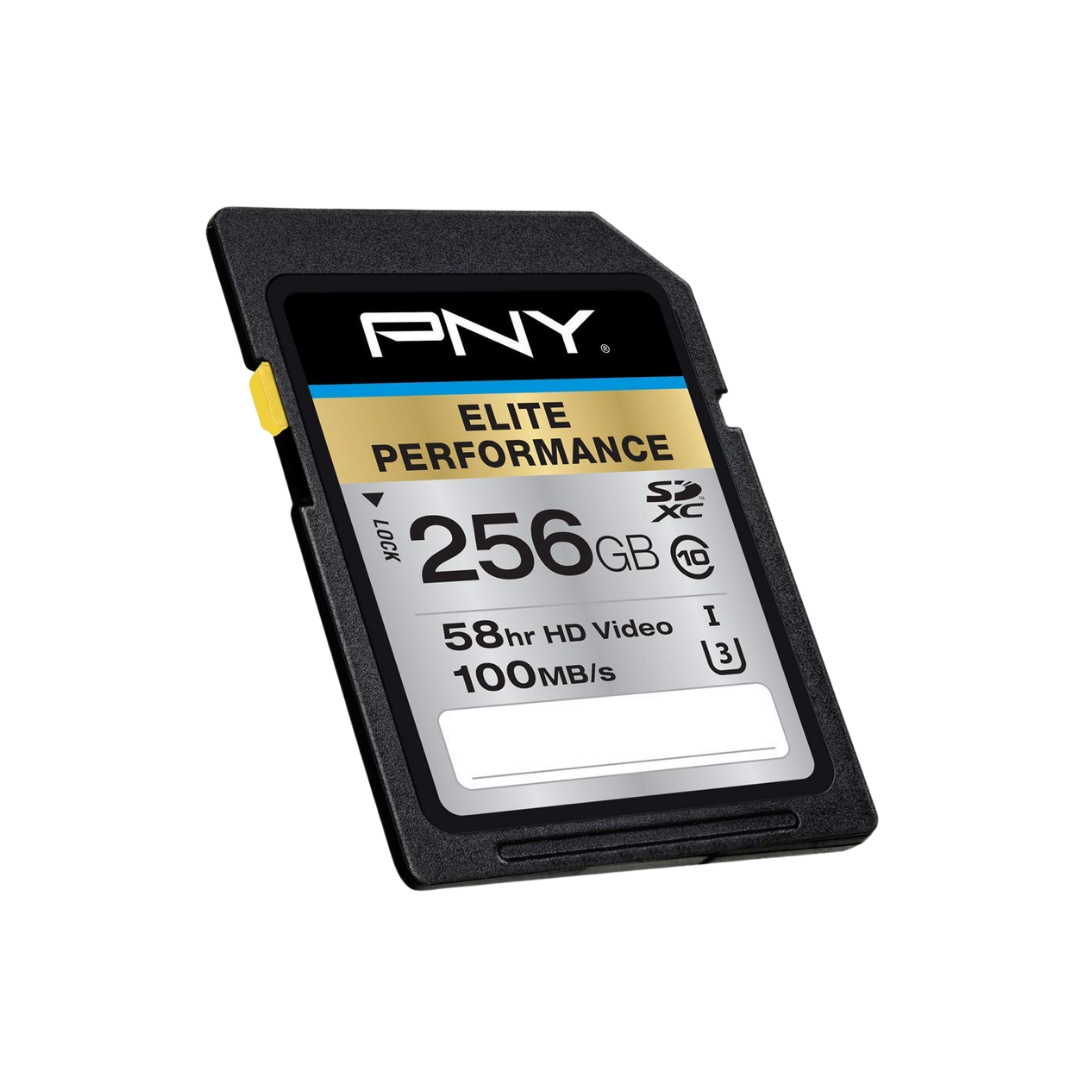 PNY Elite Performance SDHC Flash Card 256GB