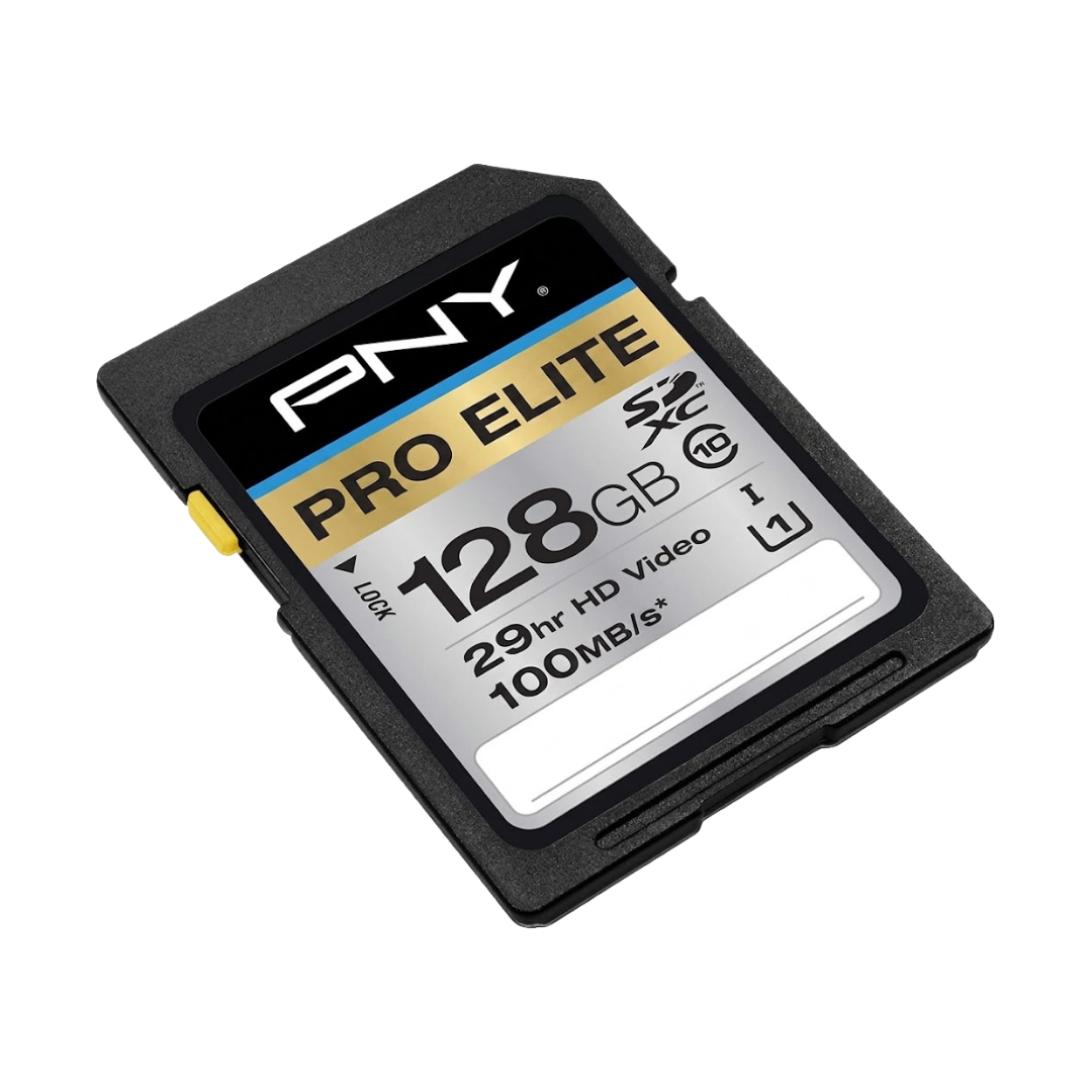 PNY Pro Elite Performance SDHC Flash Card 128GB