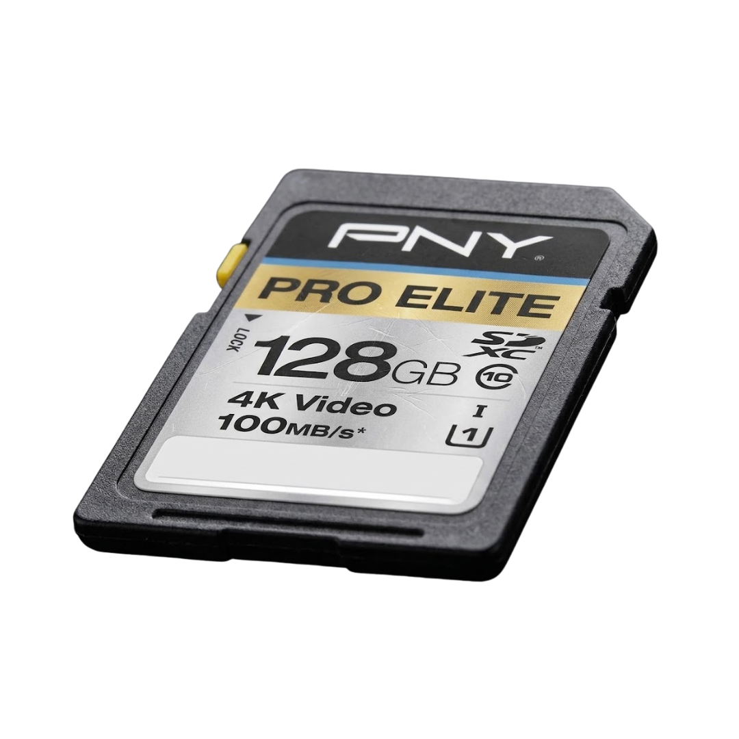 PNY Pro Elite Performance SDHC Flash Card 128GB