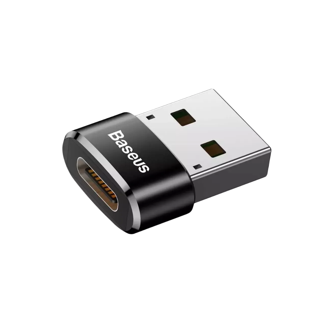 Baseus Exquisite USB Male to Type-C Female Adapter Converter