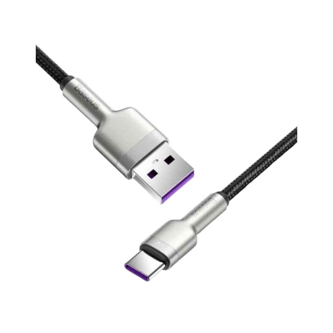 Baseus Cafule Series Metal Data Cable USB to Type-C 66W 2m Black
