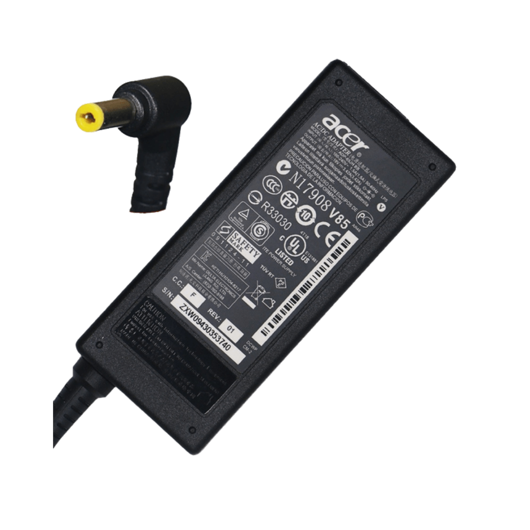 Acer 19V 3.42A 65W Laptop Power Adapter Original