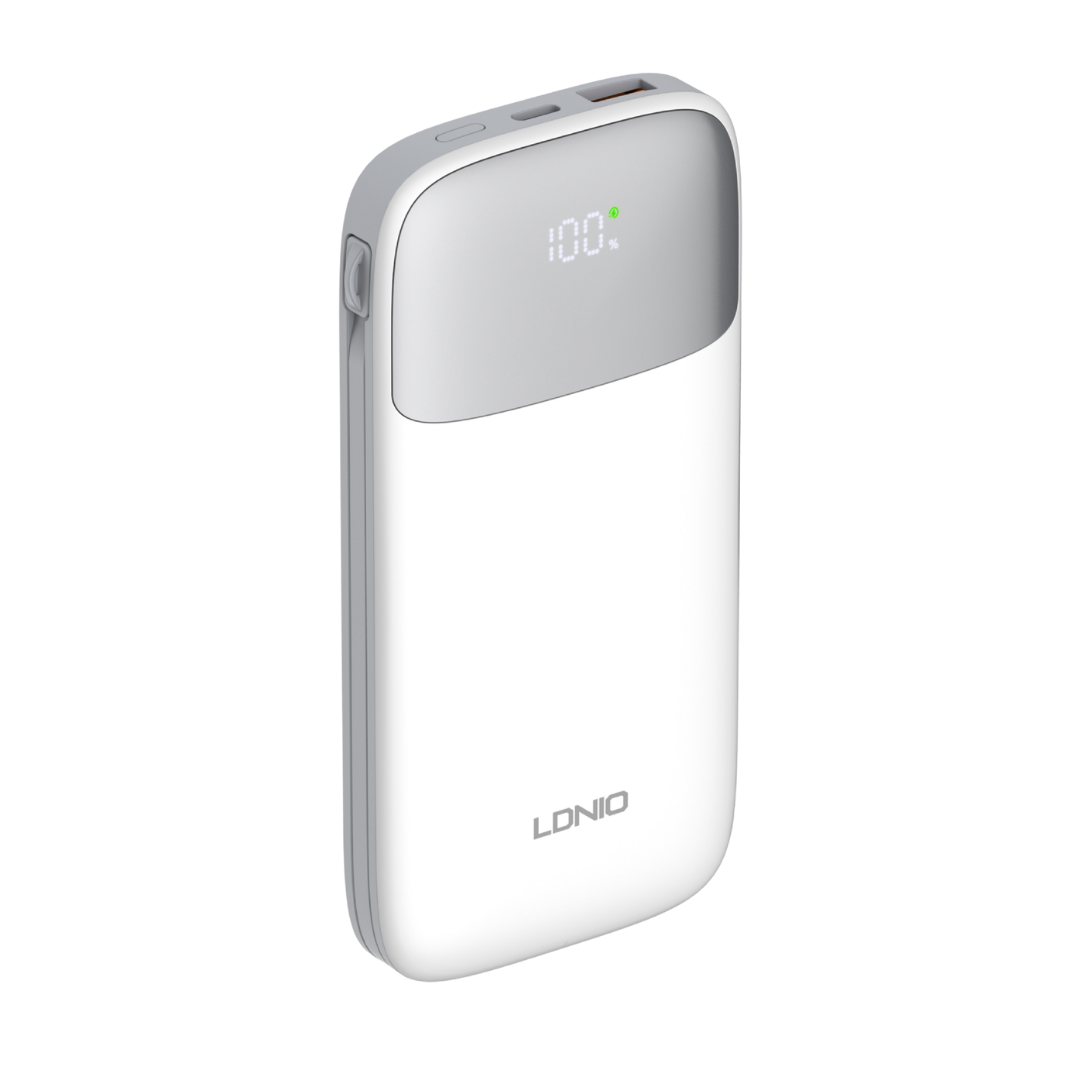 LDNIO PQ19 Power Bank Ultra Thin 10000mah 22.5W