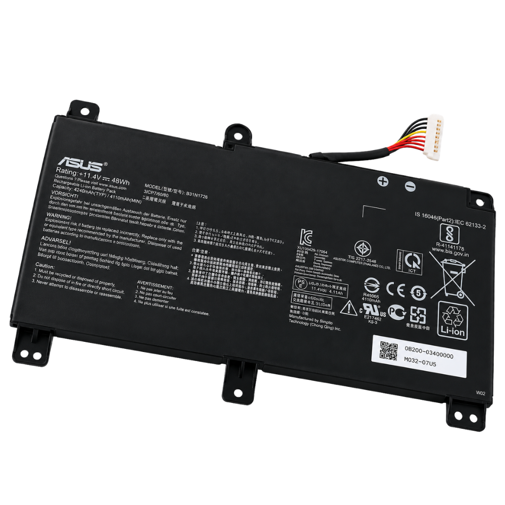 Asus B31N1726 Laptop Battery