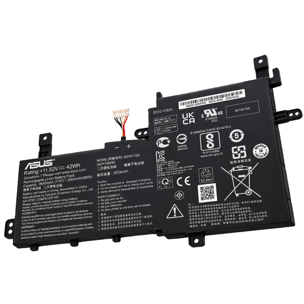 Asus B31N1729 Laptop Baattery