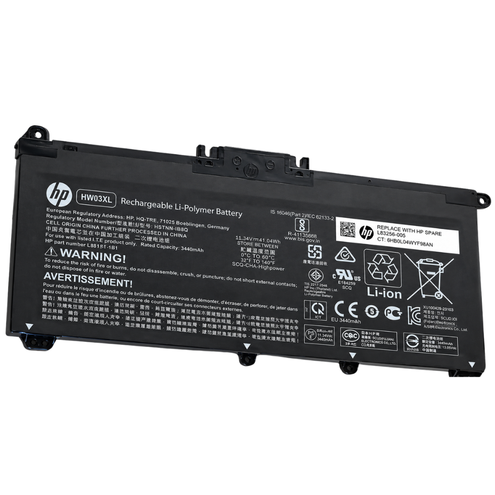 HP HW03XL Laptop Battery
