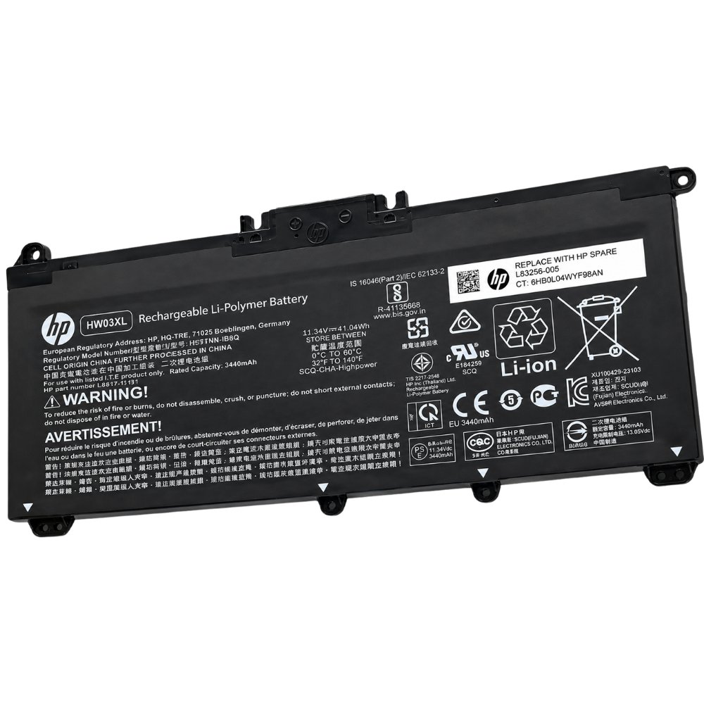 HP HW03XL Laptop Battery