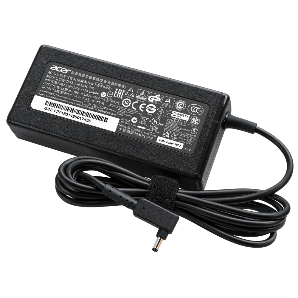 Acer 19V 3.42A 65W 3.0 * 1.1 Charging Adapter