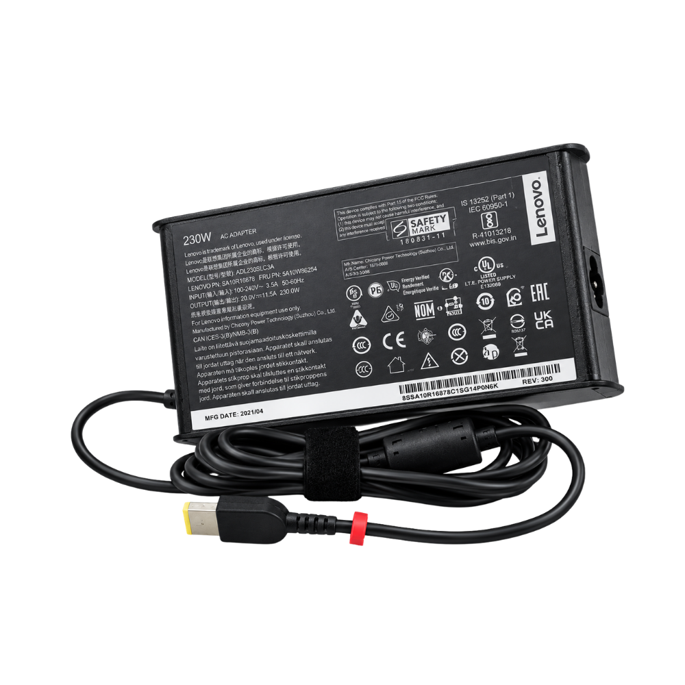 LENOVO 20V 11.5A 230W Original Laptop Adapter (TYPE-USB)